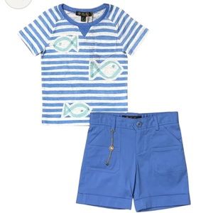 LORO PIANA tshirt and shorts set